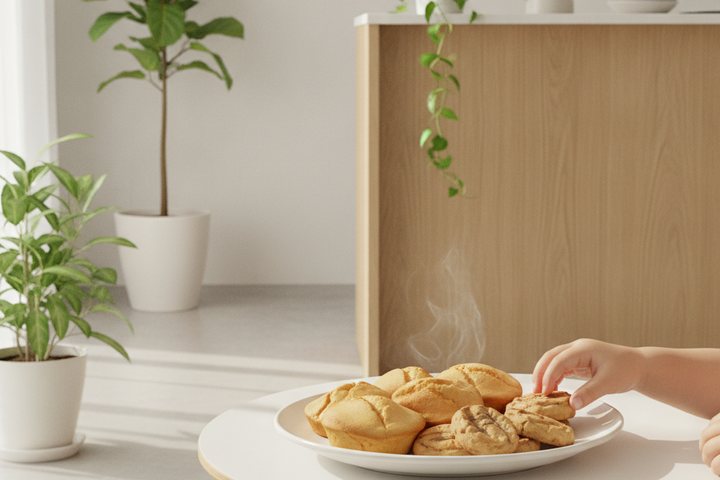子どものおやつを手作りに切り替えると何が変わるか——材料の少ないレシピ3種
