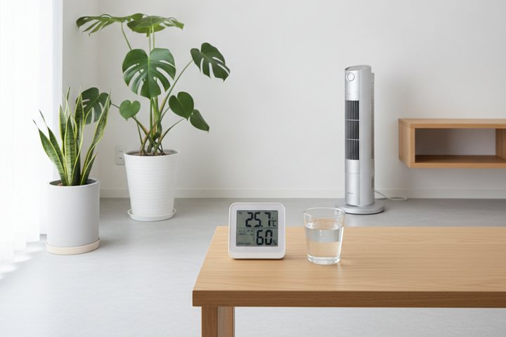 屋内で起きる熱中症——室温・水分・体調の3点から